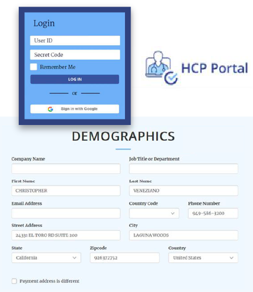 HCP Portal